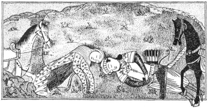 Medzsn�n �s Lejla �br�zol�sa [Forr�s: Wiebke, W. (1993): Women in Islam. Markus Wiener Publishing, Princeton & New York. 172. o.]