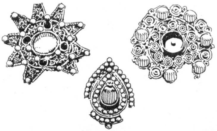 K�z�pkori andal�ziai �kszerek [Forr�s: Greus, Jes�s (1988): As� viv�an en al-Andalus. Anaya, Madrid, 34. o.]