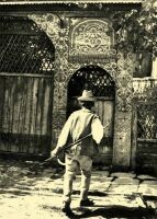200. Szkely man coming home after field work