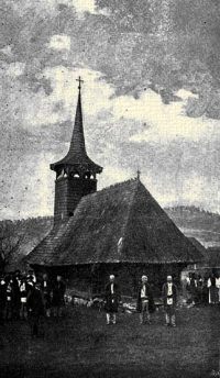 A nagy-debreki gr. kath. templom.