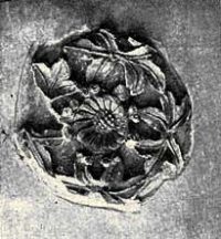 Az goston-szerzet templomnak sarokkve.