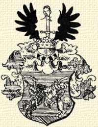 Mezkvesdi Huszr csald egyik czmere.