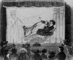 84.Hamlet „balesete” kistrsulat alkalmi sznpadn. Illusztrci a Nagy Tkr c. jsgbl, 1858:65. OSzK H 3.033