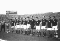 A magyar „aranycsapat” az vszzad mrkzsnek visszavgjn 1954-ben (Magyarorszg-Anglia 7:1)