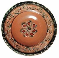 LVII. Schüssel mit Rosette Arbeit von Sándor Kántor LVII. Schüssel mit Rosette Arbeit von Sándor Kántor