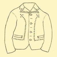 Abb. 166. Mnnerjacke.