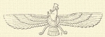 655. Ahura Mazda symboluma (persa relief).