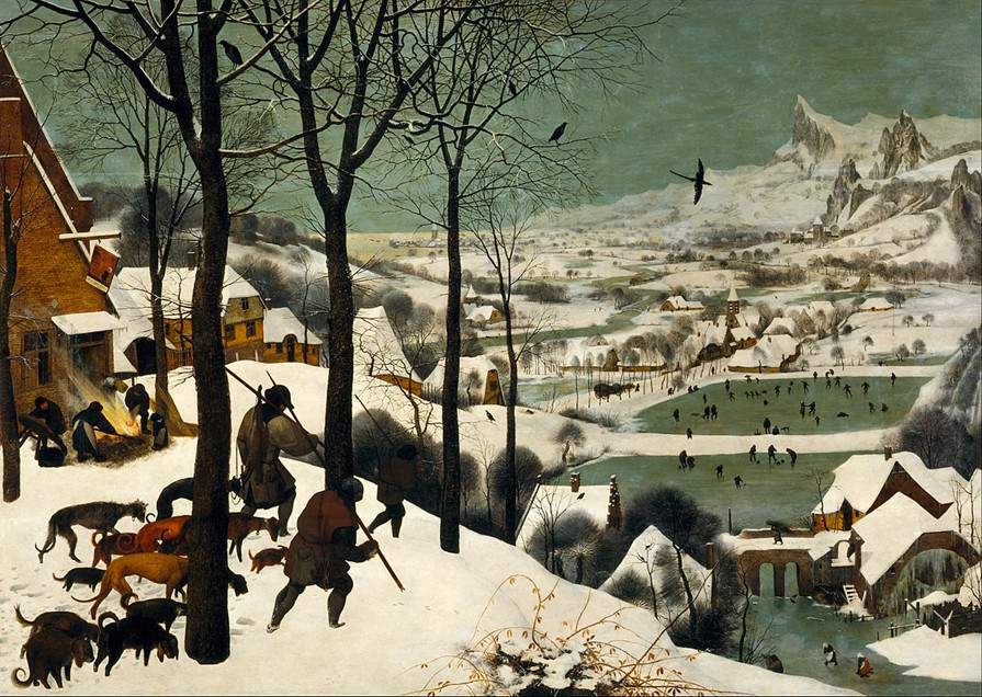 52. ábra – Pieter Bruegel: Téli vadászat