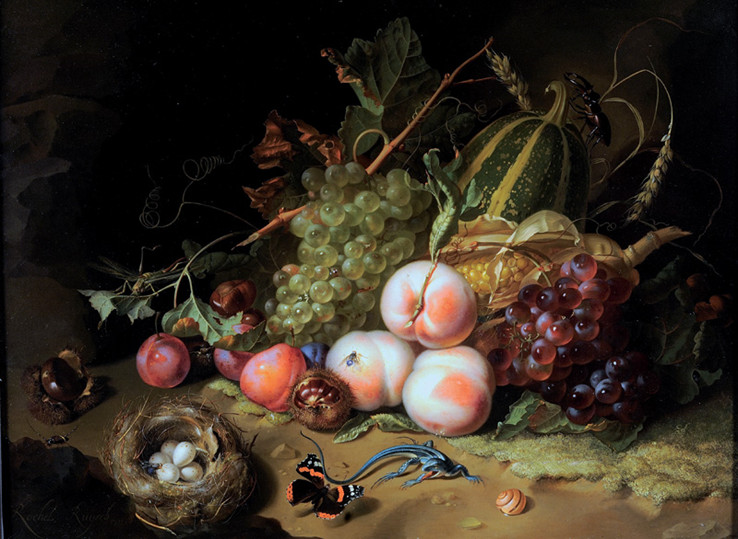 54. ábra – Rachel Ruysch: Csendélet