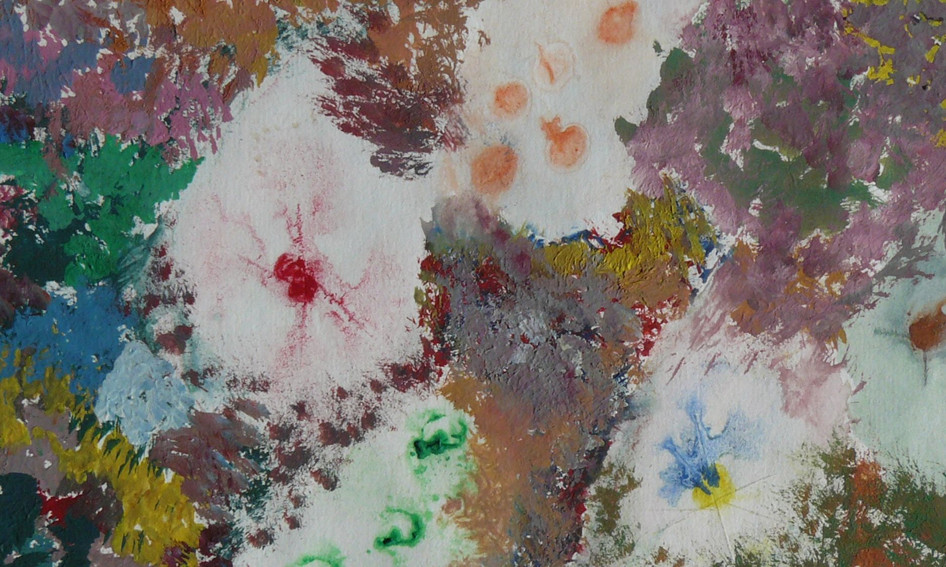 81. ábra – Tavasz. tempera. I. éves óvodapedagógus hallgató munkája