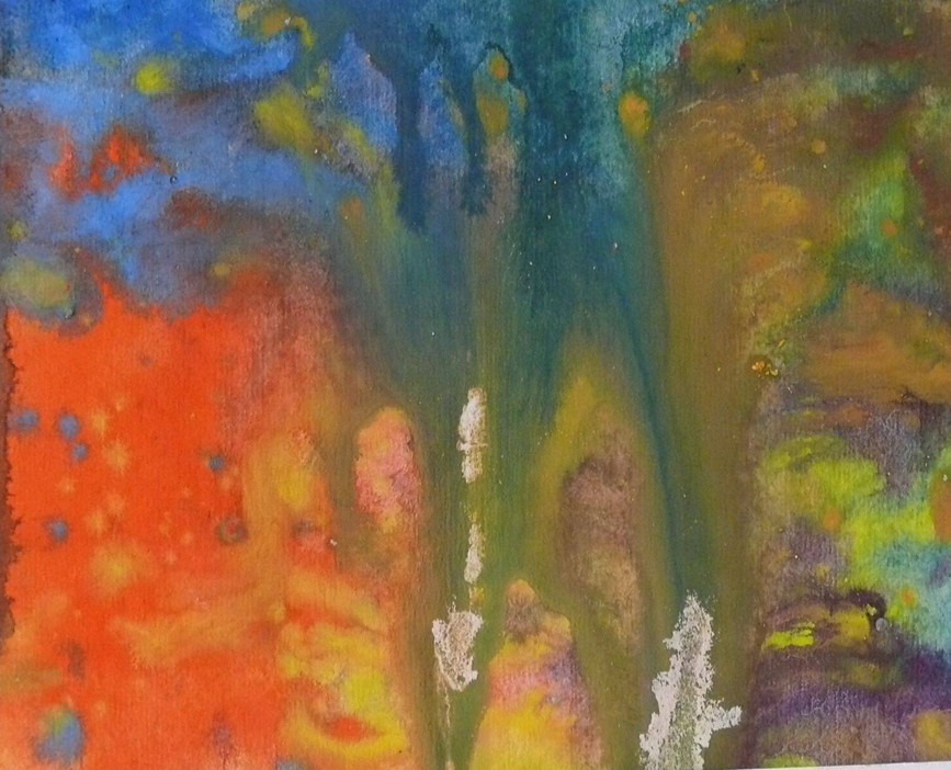 83. ábra – Nyár. tempera - gouache. I. éves óvodapedagógus hallgató munkája