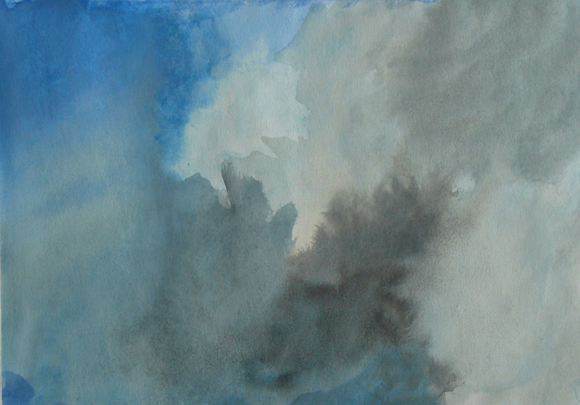 85. ábra – Tél. tempera - gouache. I. éves óvodapedagógus hallgató munkája