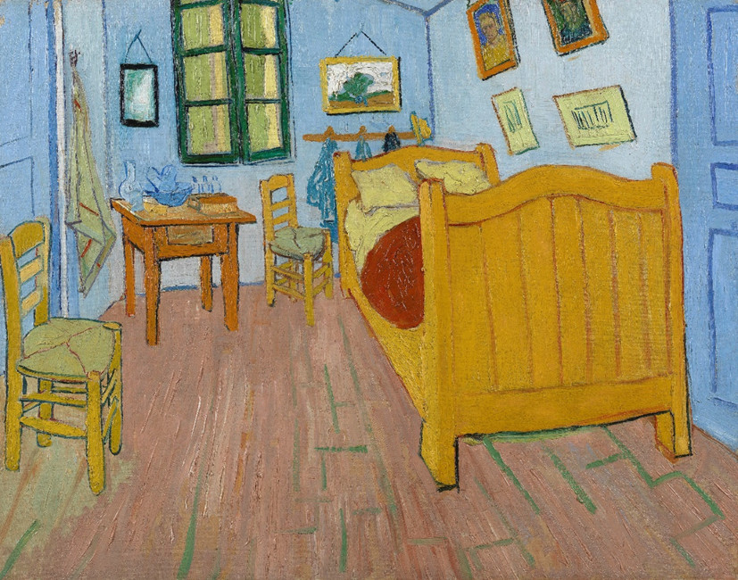 152. ábra – Van Gogh: Hálószoba