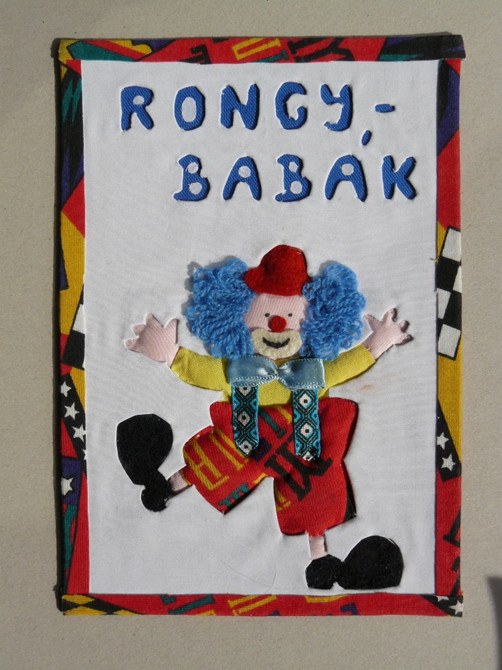 163. ábra – Mesekönyv borító. Textil. II. éves óvodapedagógus hallgató munkája